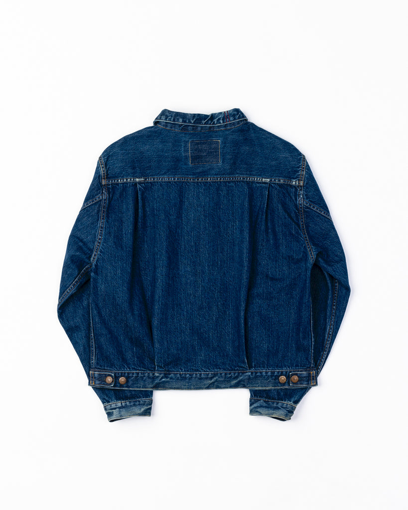 CONTEXT-005 FRONT TUCK DENIM JACKET <  4 colors >