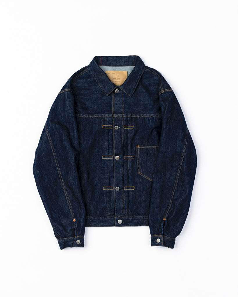 CONTEXT-005 FRONT TUCK DENIM JACKET <  4 colors >