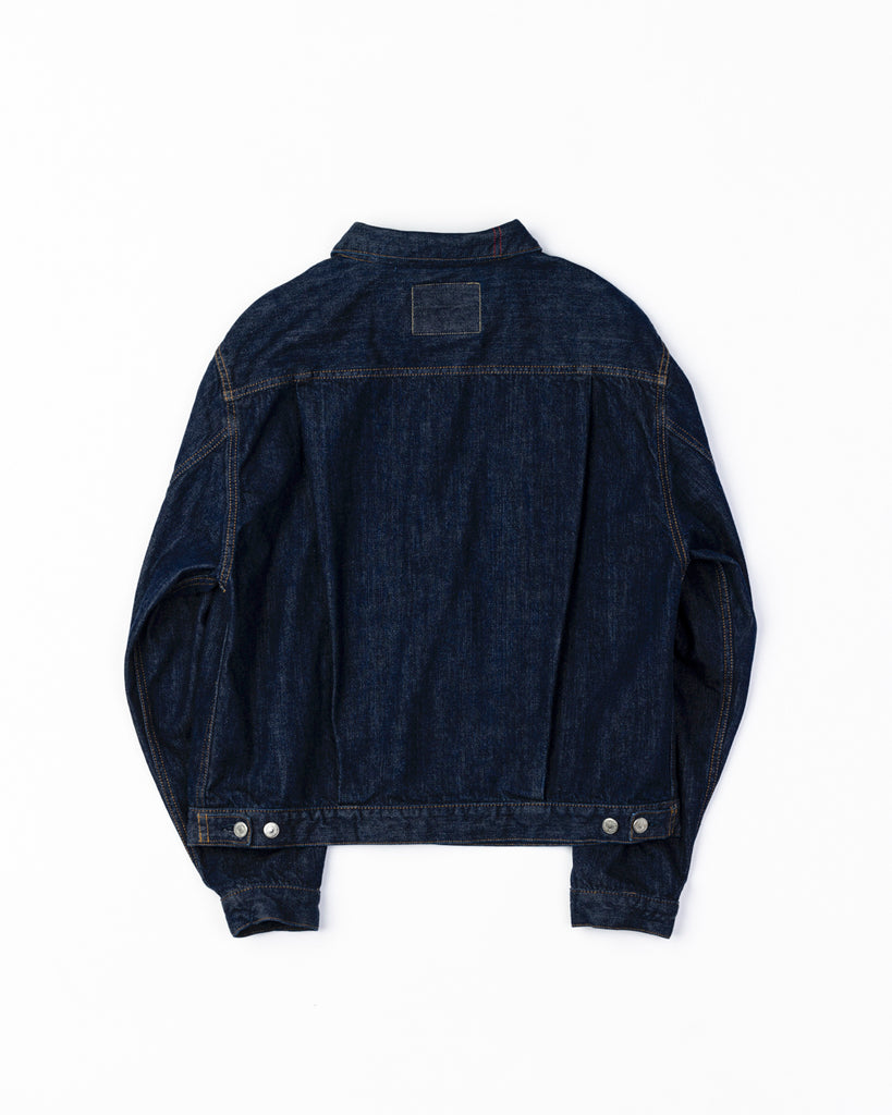 CONTEXT-005 FRONT TUCK DENIM JACKET <  4 colors >