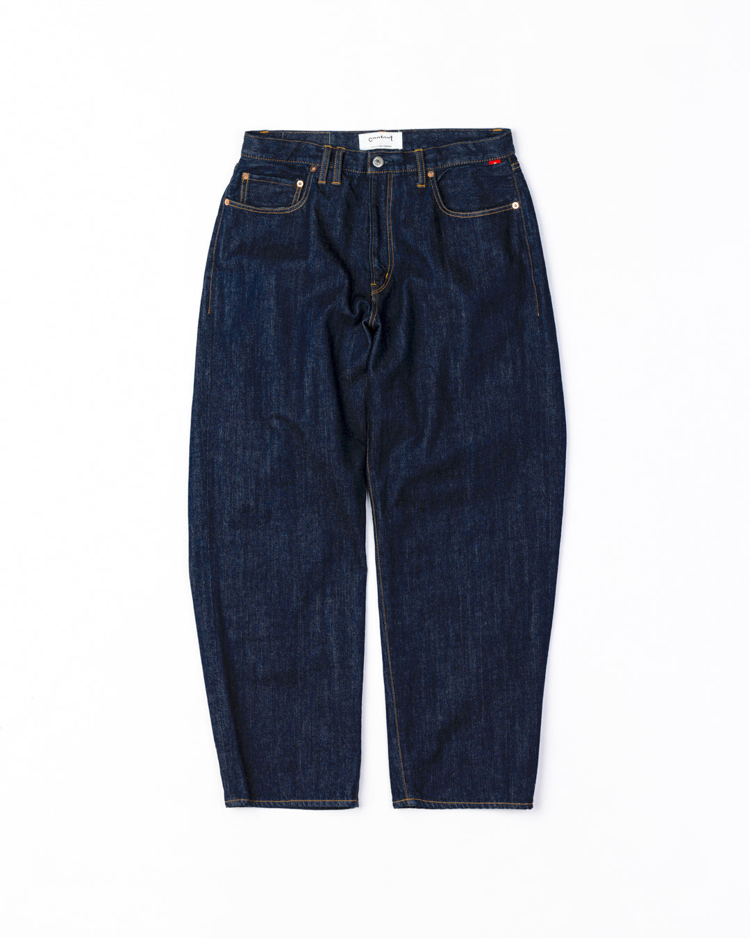 CONTEXT-003 80's WIDE 5P PANTS INDIGO(ONE WASH)