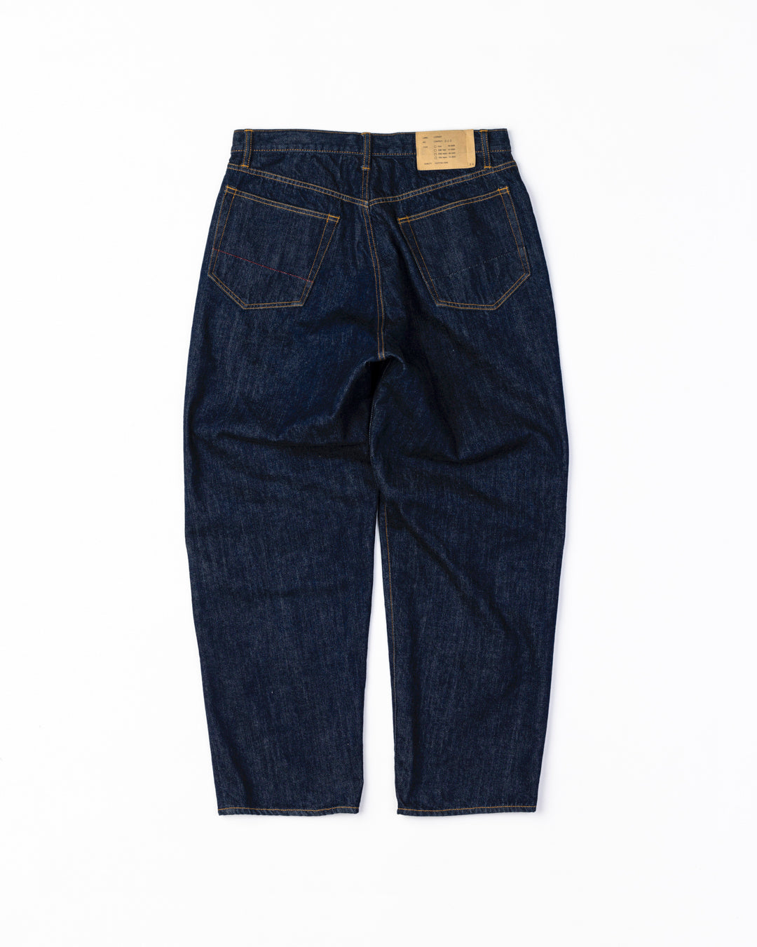 CONTEXT-003 80's WIDE 5P PANTS INDIGO(ONE WASH) – ANACHRONORM