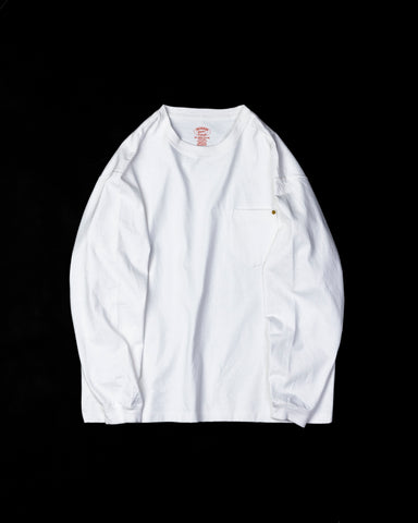 NM-TS04 STANDARD HEAVY WEIGHT L/S T-S WHITE