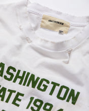 画像をギャラリービューアに読み込む, AN235  WASHINGTON DAMAGED PRINT T-S GREEN PRINT
