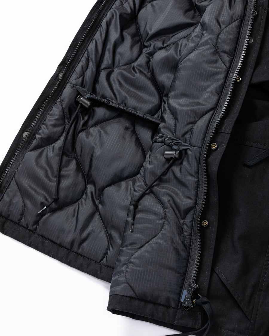 AN263 ECWCS TYPE PARKA JACKET BLACK