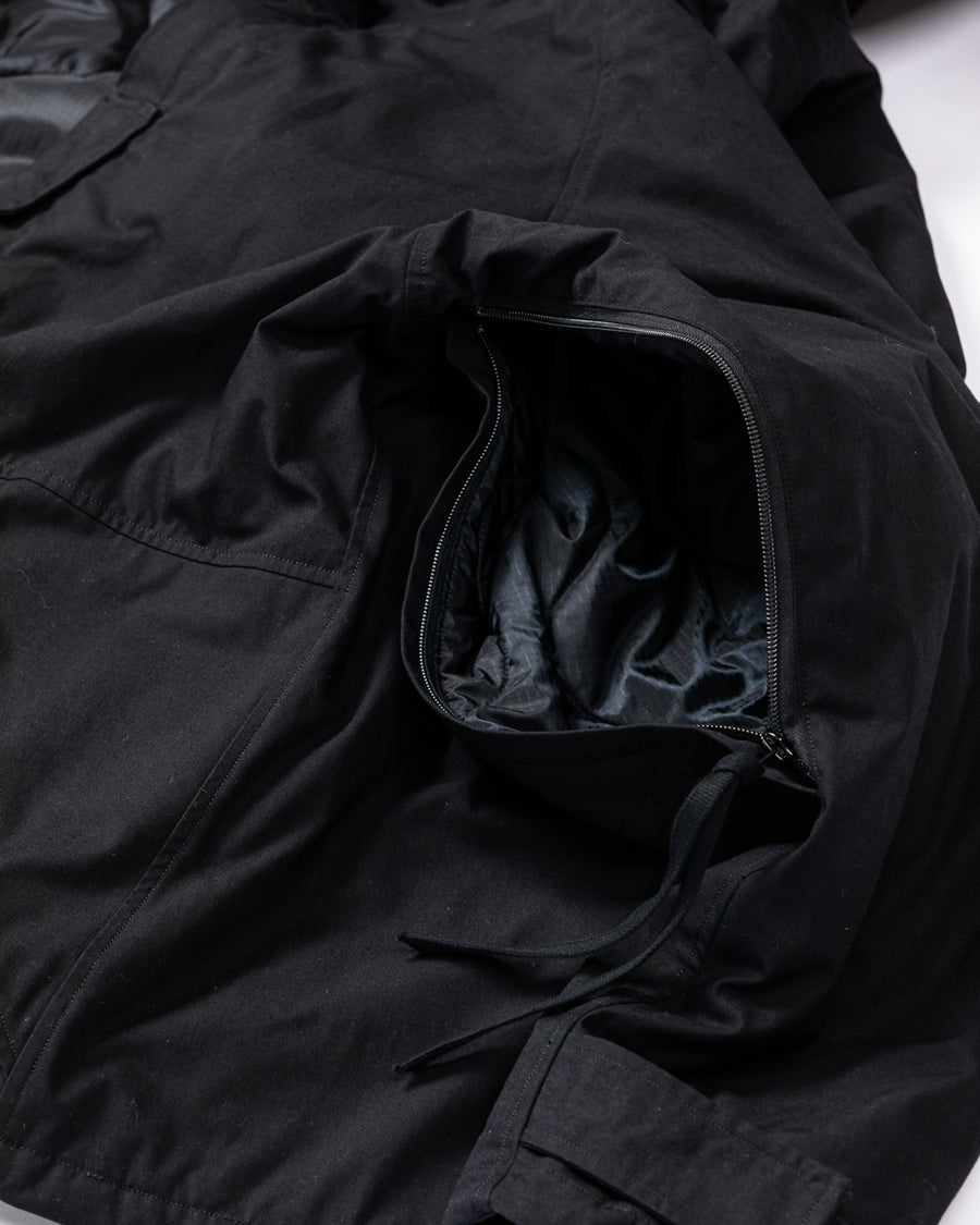 AN263 ECWCS TYPE PARKA JACKET BLACK