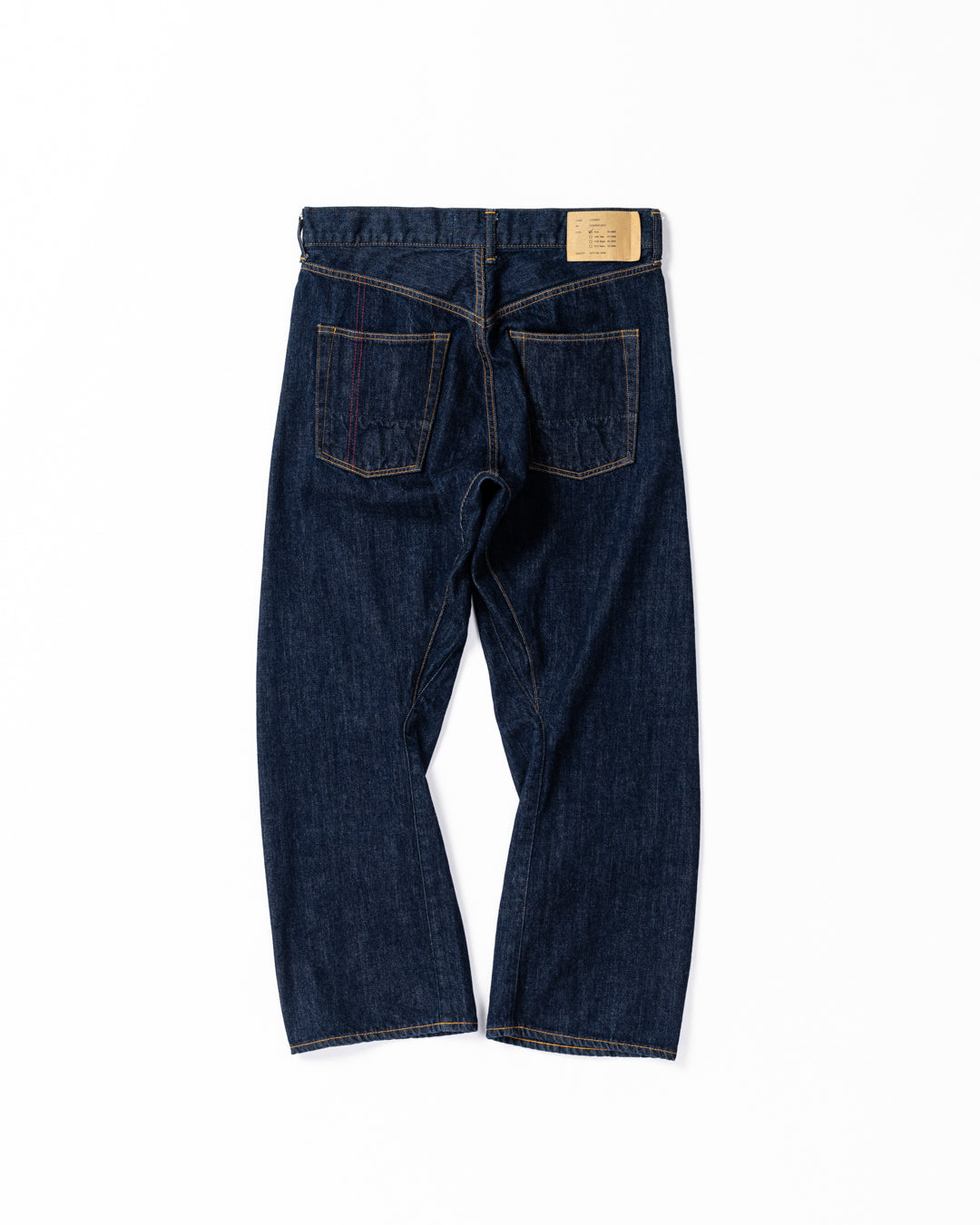 CONTEXT-002 DRAPING STRAIGHT 5P PANTS INDIGO(ONE WASH) – ANACHRONORM