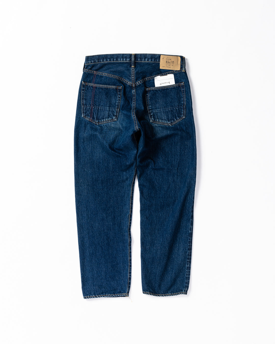 CONTEXT-001-1Y REGULAR TAPERED 5P PANTS INDIGO(ONE YEAR WASH)