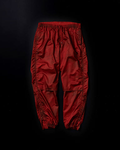 AN280-W SPRAYING POLY VENTILATED TRACK PANTS D.ORANGE