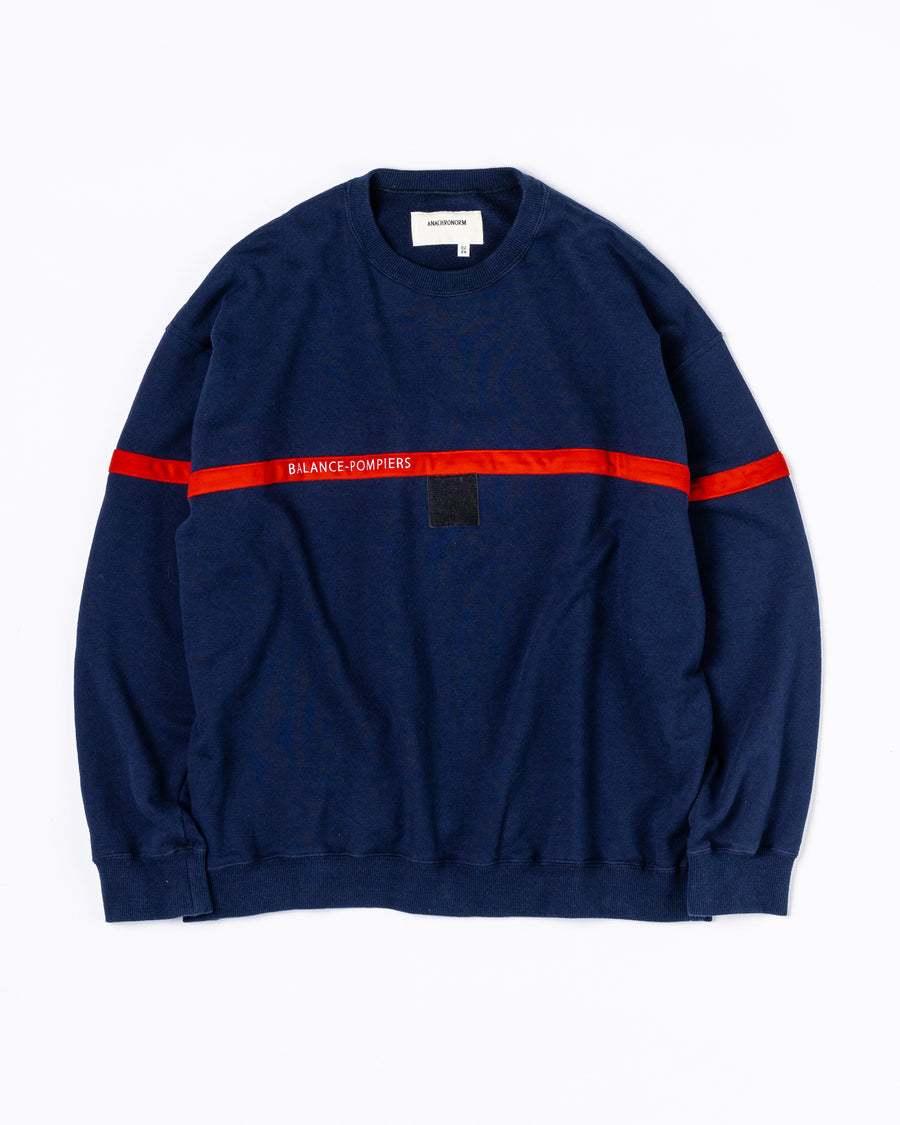 AN276 FIREMAN CREW NECK SWEAT NAVY