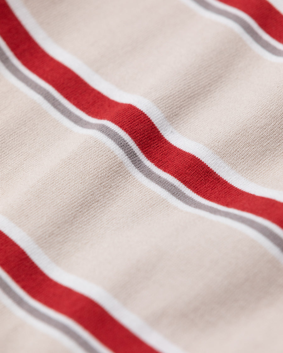 AN295 90's MULTIBORDER S/S T-S BEIGE