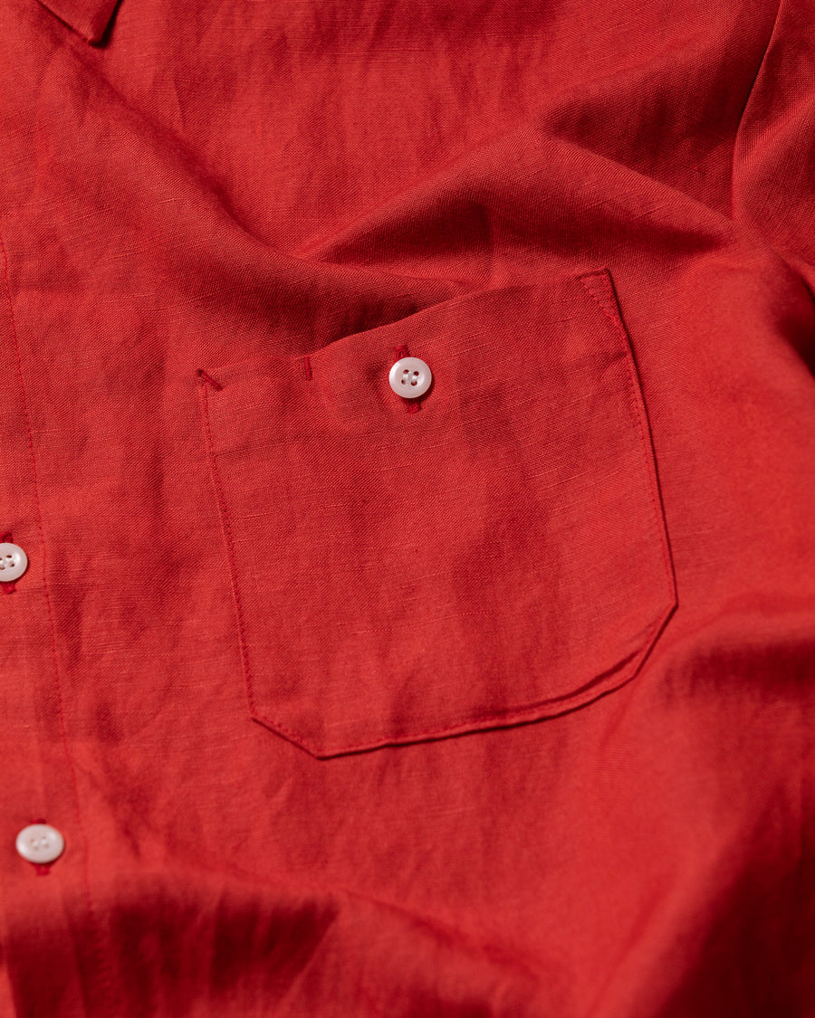 AN282 RAYON ReSIZE LONG SHIRTS ORANGE