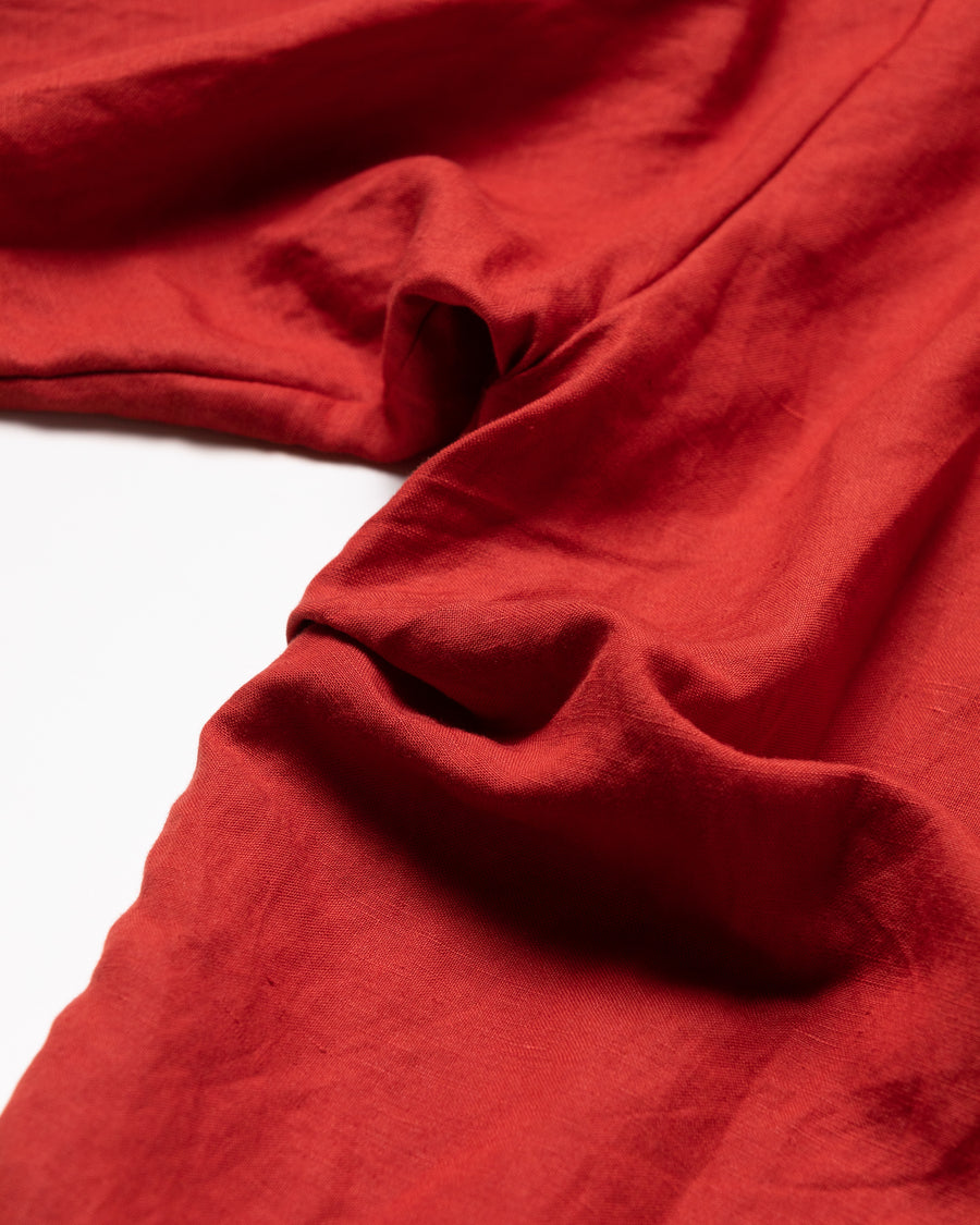 AN282 RAYON ReSIZE LONG SHIRTS ORANGE