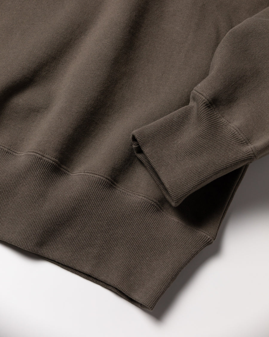 AN300 GLITCH EMBROIDERY SWEAT KHAKI