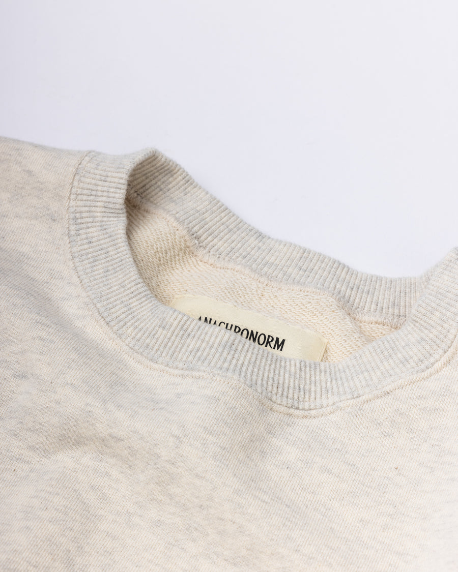 AN276 FIREMAN CREW NECK SWEAT OATMEAL