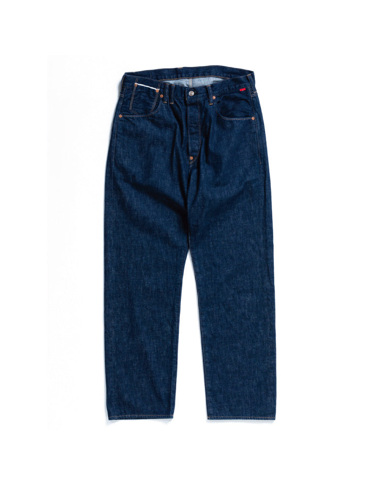 ANSE002 SUSTAINABLE STRAIGHT 5P PANTS TYPE-newπ INDIGO OW