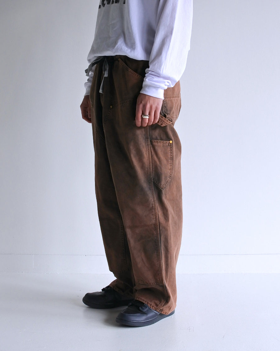 ANACHRONORM サルファー染め ペインター イージーパンツ 通販] ANACHRONORM(アナクロノーム) SULFUR DYED DUCK PAINTER