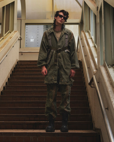 AN20TH-008 REMAKED DESERT NIGHT CAMOUFLAGE COAT OLIVE