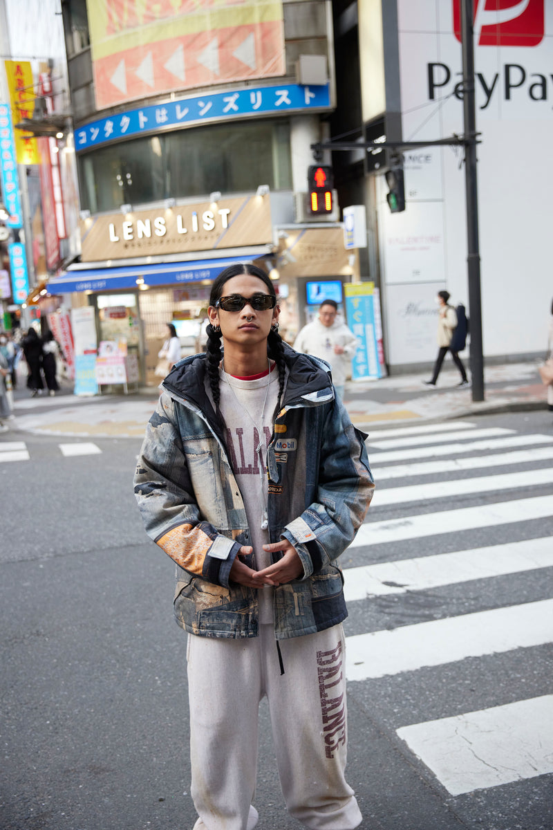 AN266 ECWCS TYPE PARKA JACKET INDIGO