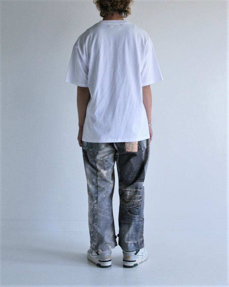 NM-TS09 STANDARD EMB S/S T-S WHITE