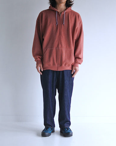 NM-SW05 DYED 50/50 FULLZIP PARKA ORANGE