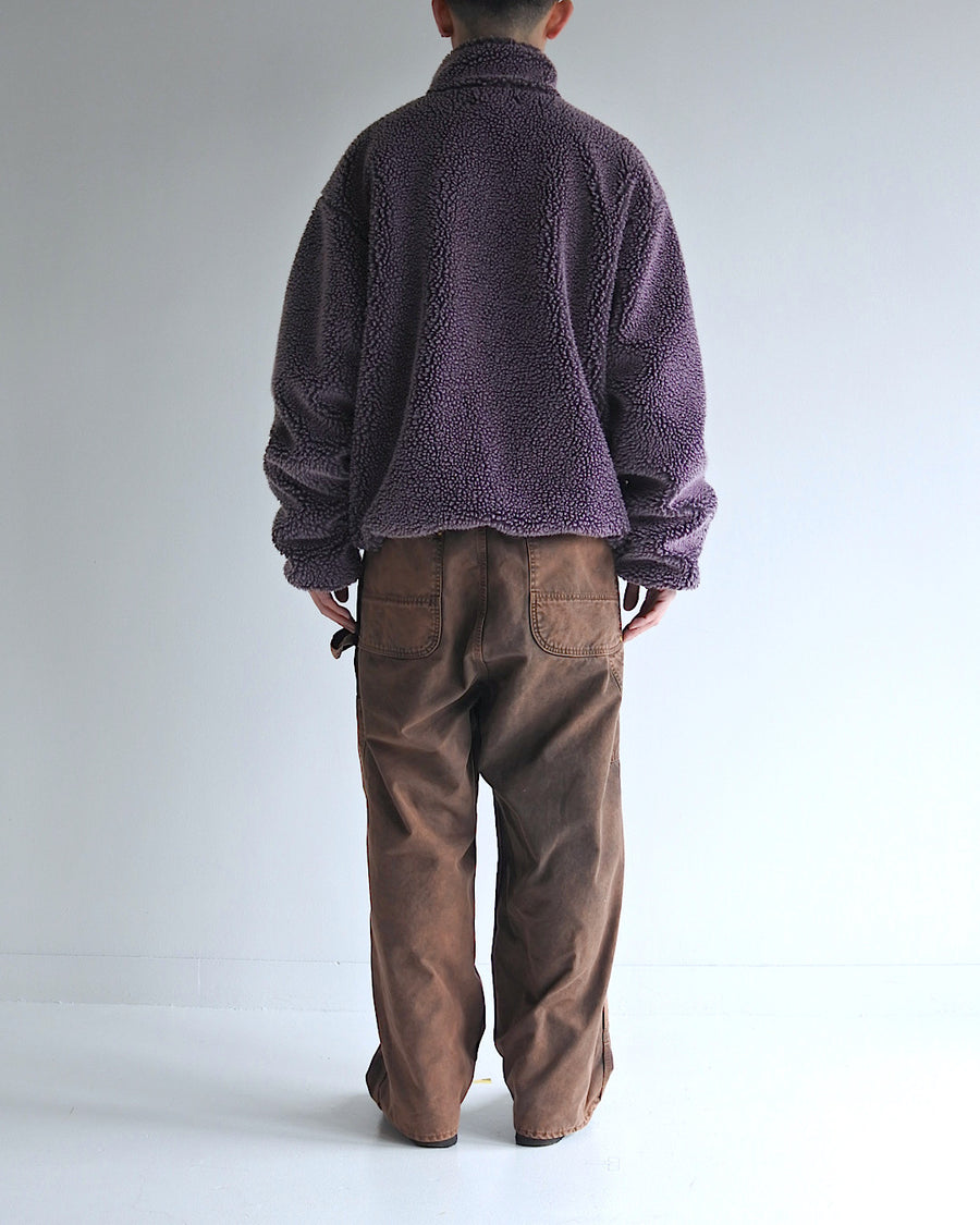 AN326 REVERSIBLE BOA JACKET PURPLE