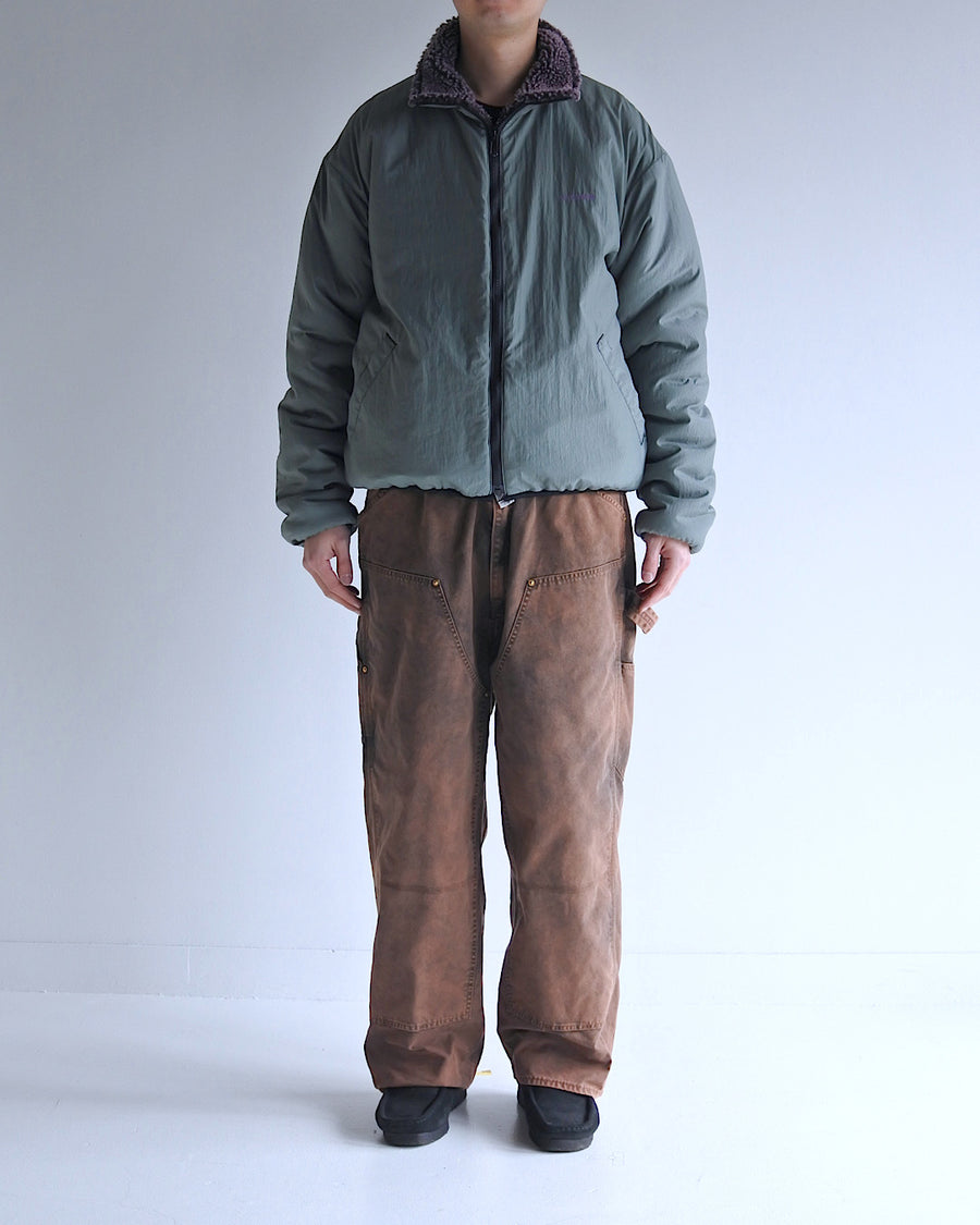 AN326 REVERSIBLE BOA JACKET PURPLE