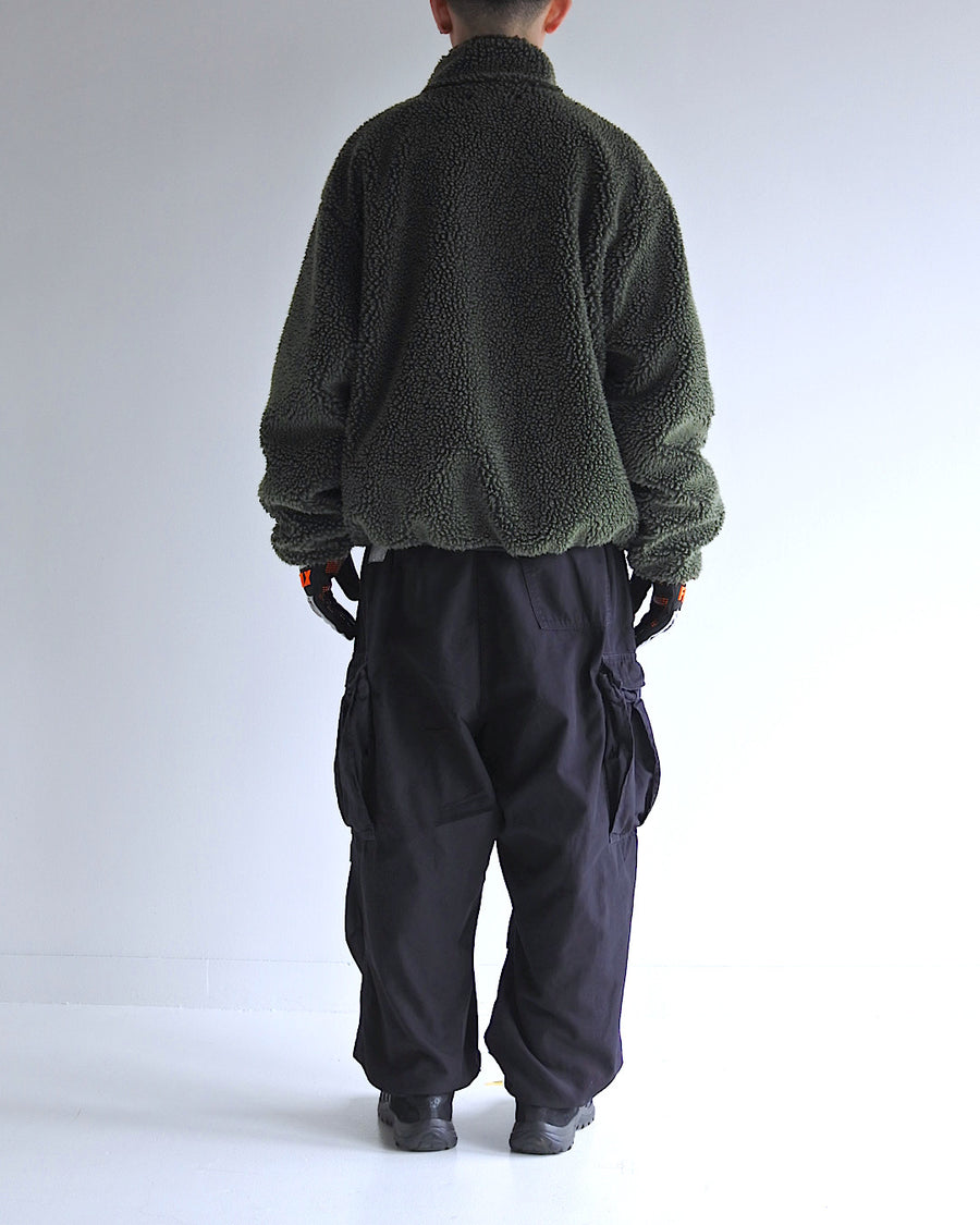 AN326 REVERSIBLE BOA JACKET OLIVE