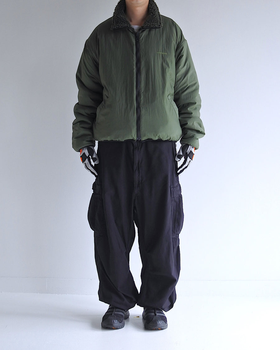 AN326 REVERSIBLE BOA JACKET OLIVE