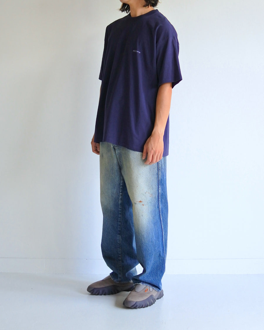 NM-TS09 STANDARD EMB S/S T-S NAVY