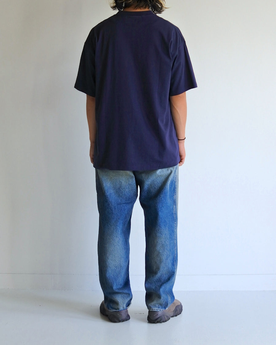 NM-TS09 STANDARD EMB S/S T-S NAVY