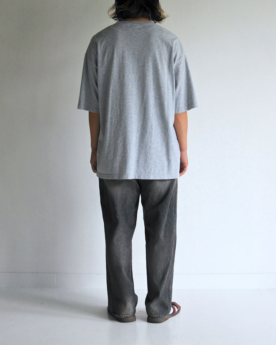 AN365 BROOKLYN PRINTED S/S T-S ASH GRAY