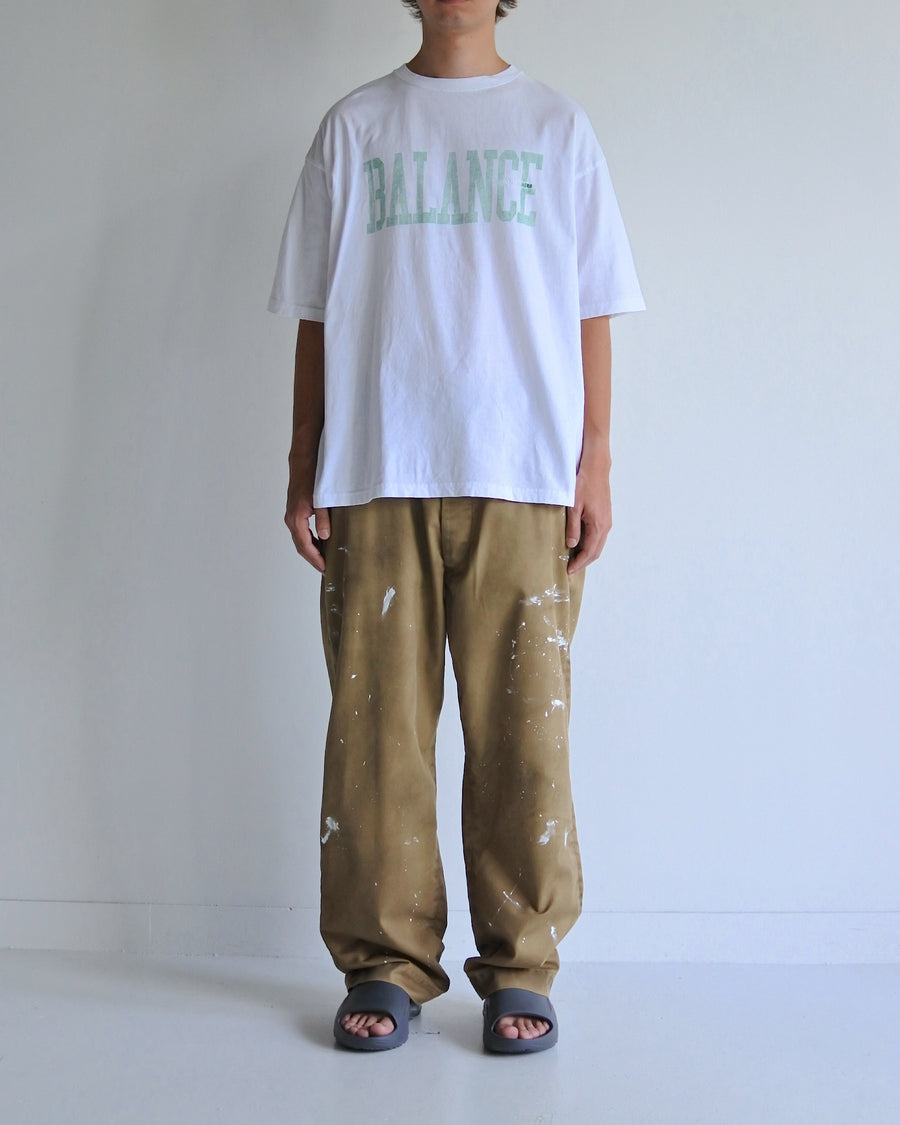 AN360 BALANCE COLLEGE PRINTED S/S T-S GREEN PRINT
