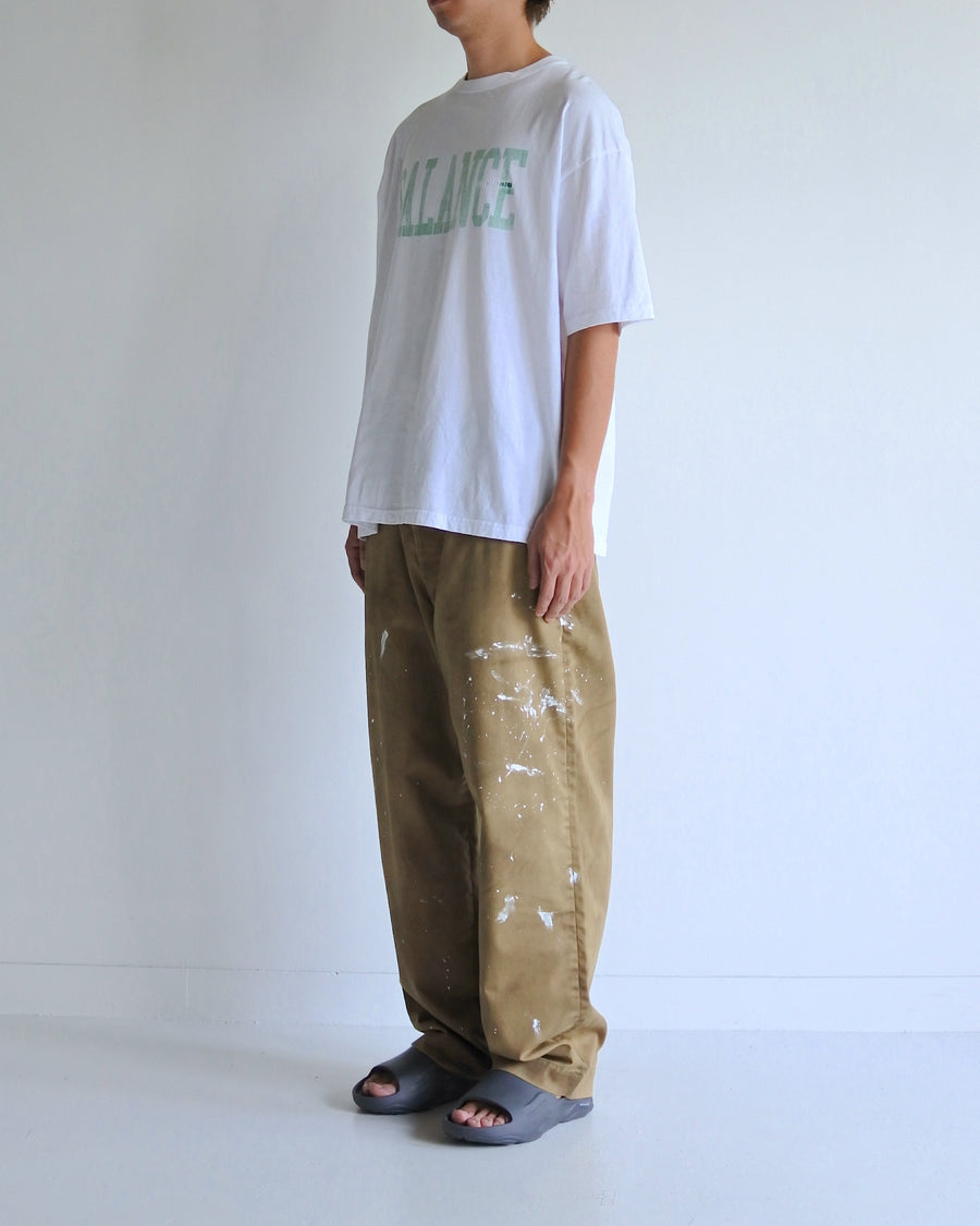 AN360 BALANCE COLLEGE PRINTED S/S T-S GREEN PRINT