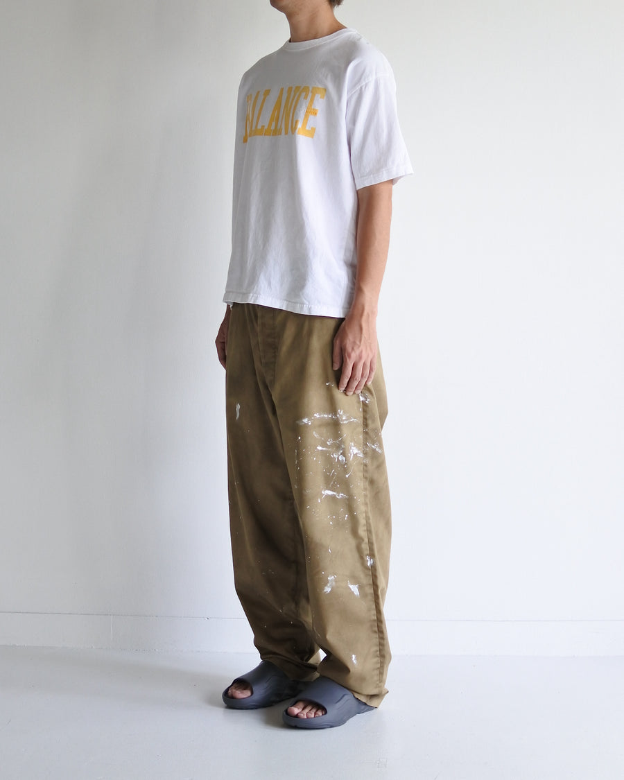 AN360 BALANCE COLLEGE PRINTED S/S T-S YELLOW PRINT