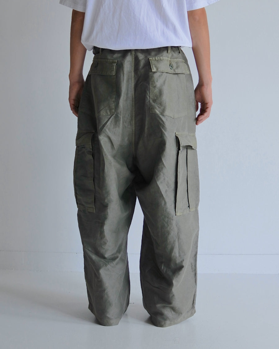 alound tapered baker pants olive xlサイズ ALOUND TAPERED BAKER