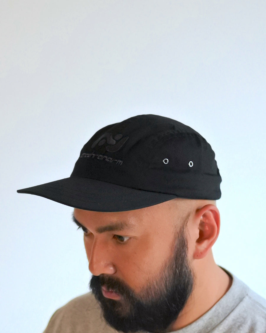 AN357 LONG BILL JET CAP LIGHT BLACK