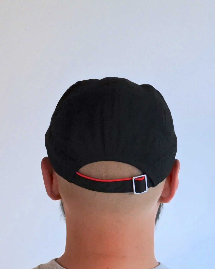 AN357 LONG BILL JET CAP LIGHT BLACK