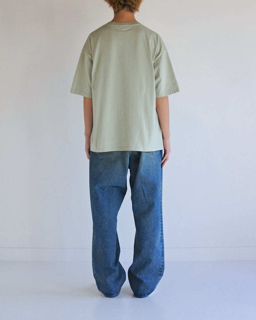 AN368 MANCHESTER PRINTED S/S T-S SAGE