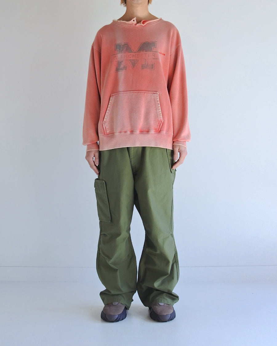 トップス ANACHRONORM W PRINT CUT-OFF SWEAT PARKA ANACHRONORM W PRINT CUT-OFF SWEAT PARKA Men's 【AN244