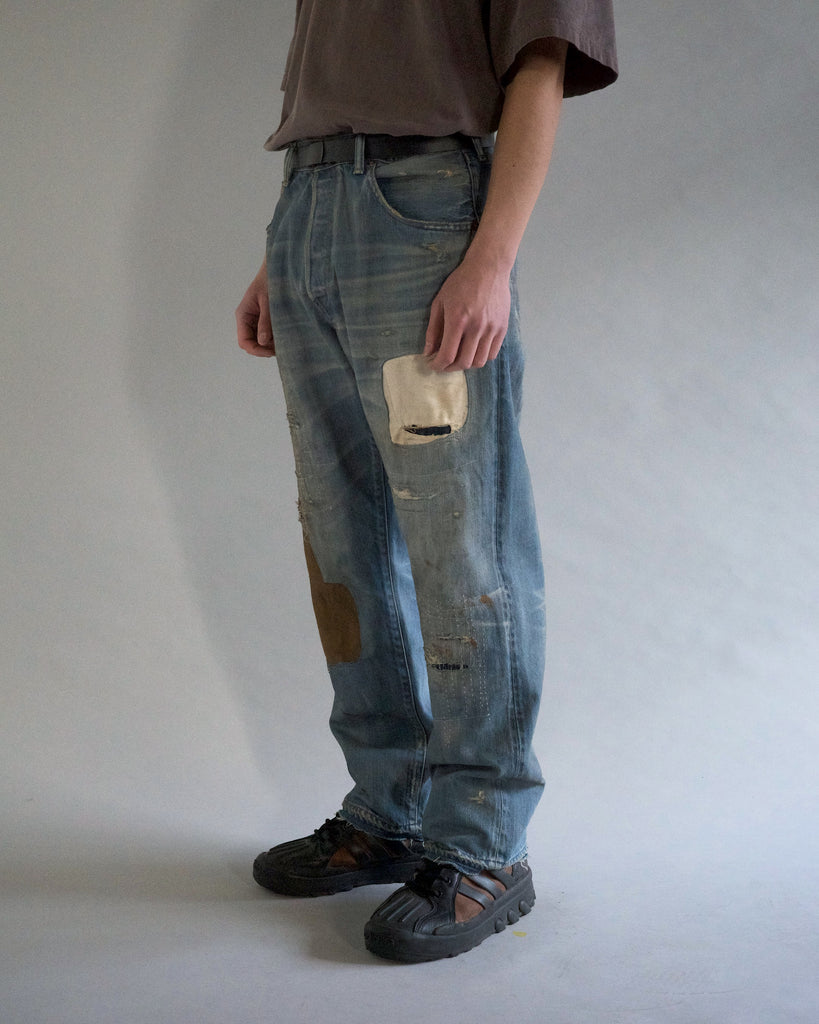 CONTEXT-001 REGULAR TAPERED 5P PANTS < 5 colors >