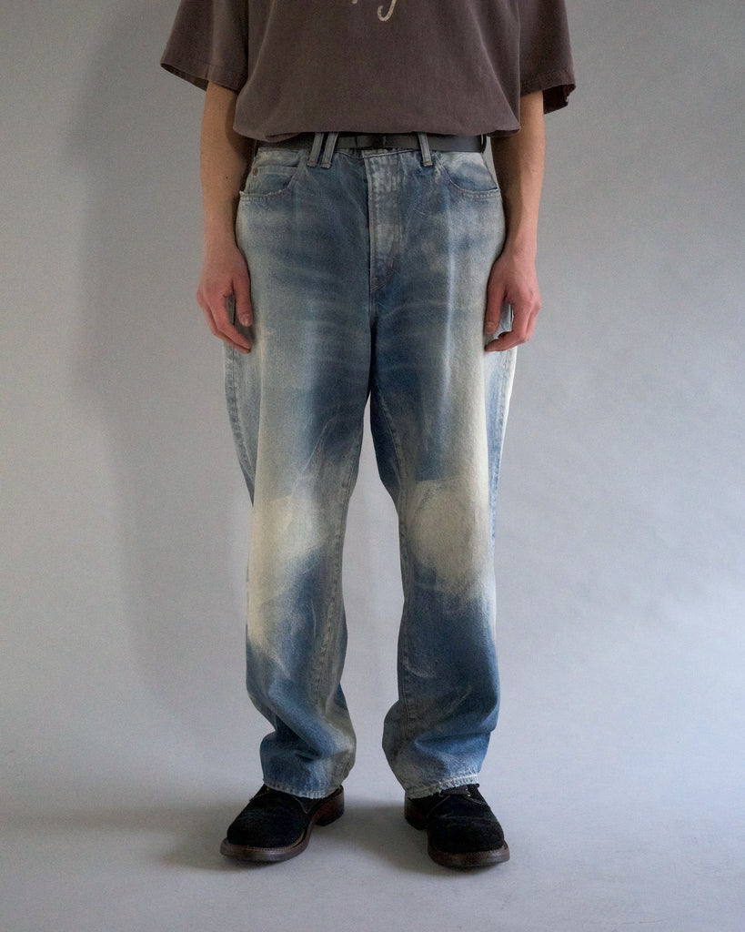CONTEXT-003N 80's WIDE 5P PANTS < 6 colors >