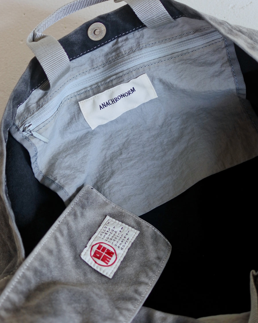 AN20TH-013 SULFUR DYED CANVAS タスキショルダー BLACK