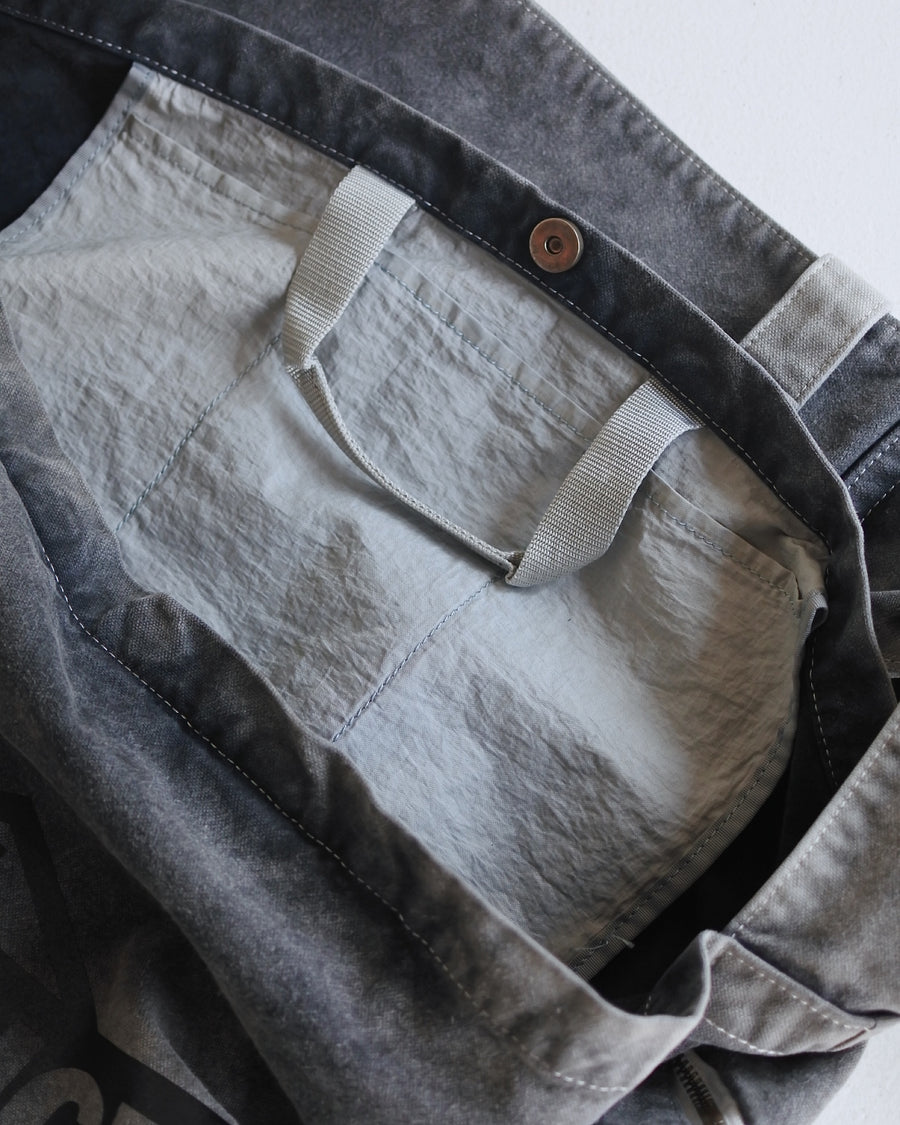 AN20TH-013 SULFUR DYED CANVAS タスキショルダー BLACK