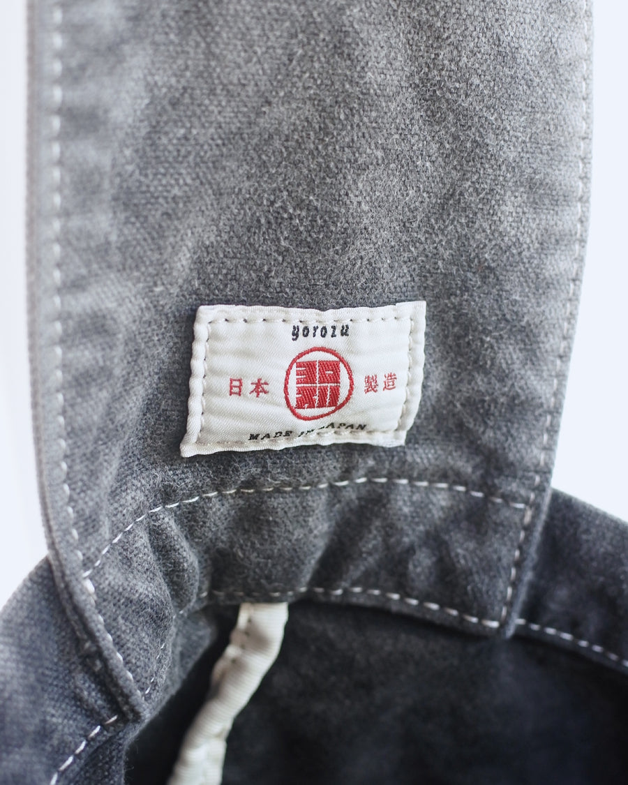AN20TH-013 SULFUR DYED CANVAS タスキショルダー BLACK