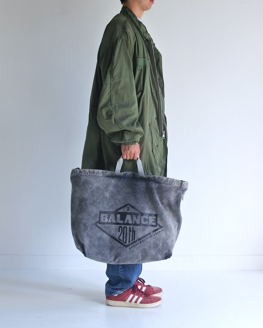 AN20TH-013 SULFUR DYED CANVAS タスキショルダー BLACK