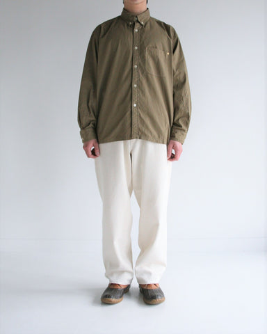 NM-SH06 STANDARD WIDE BD SHIRTS OLIVE(NEW COLOR)