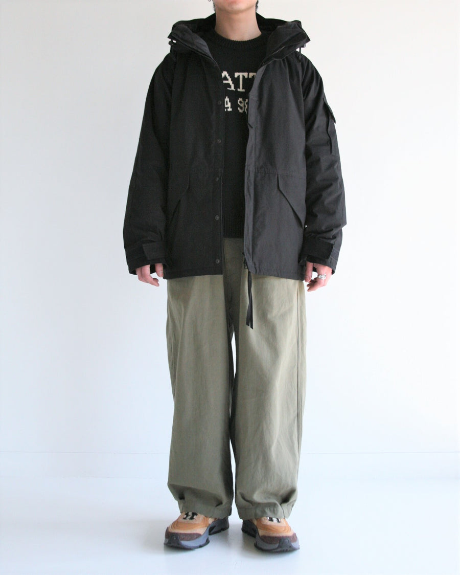 AN263 ECWCS TYPE PARKA JACKET BLACK