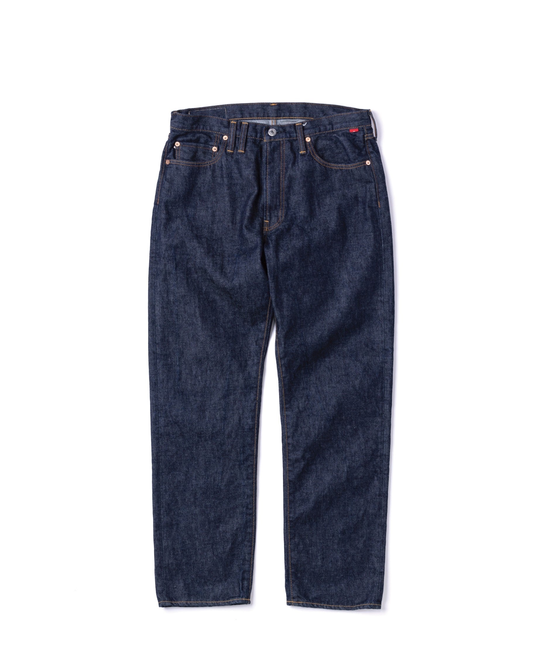 CONTEXT-004 W-YOKE SLIM 5P PANTS INDIGO(ONE WASH)