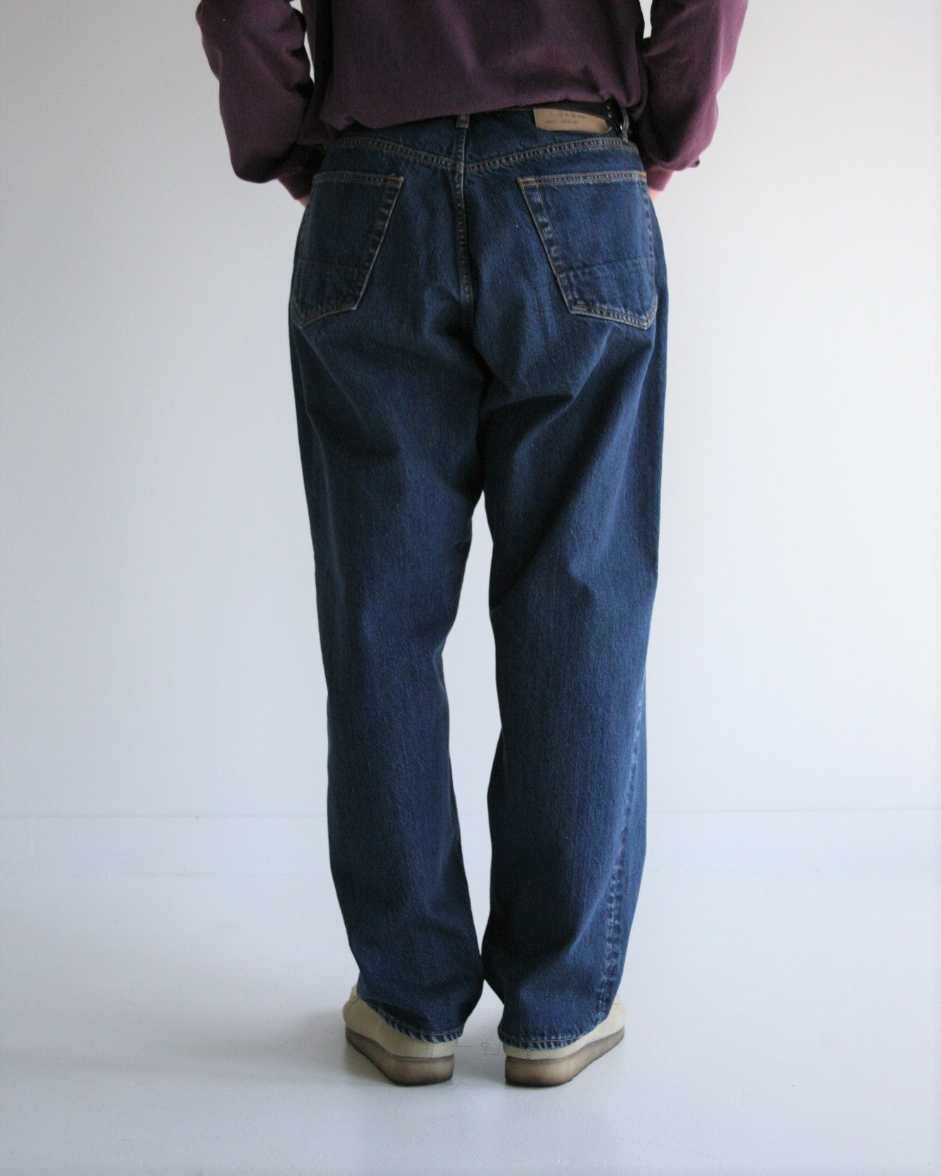 CONTEXT-003-1Y 80's WIDE 5P PANTS INDIGO(ONE YEAR WASH) – ANACHRONORM