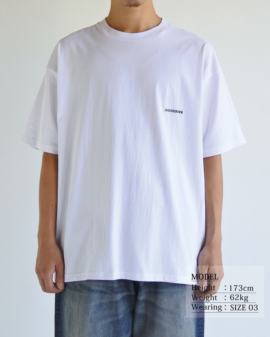 NM-TS09 STANDARD EMB S/S T-S WHITE